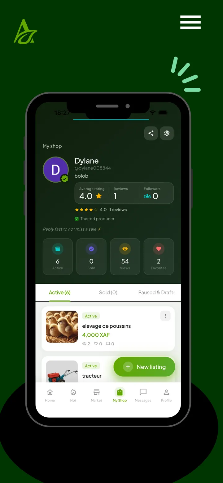 AgriForeX screenshot