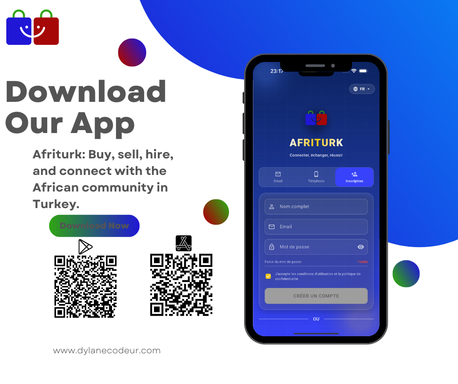 AfriTurk : la plateforme qui connecte la diaspora africaine en Turquie et dans le monde